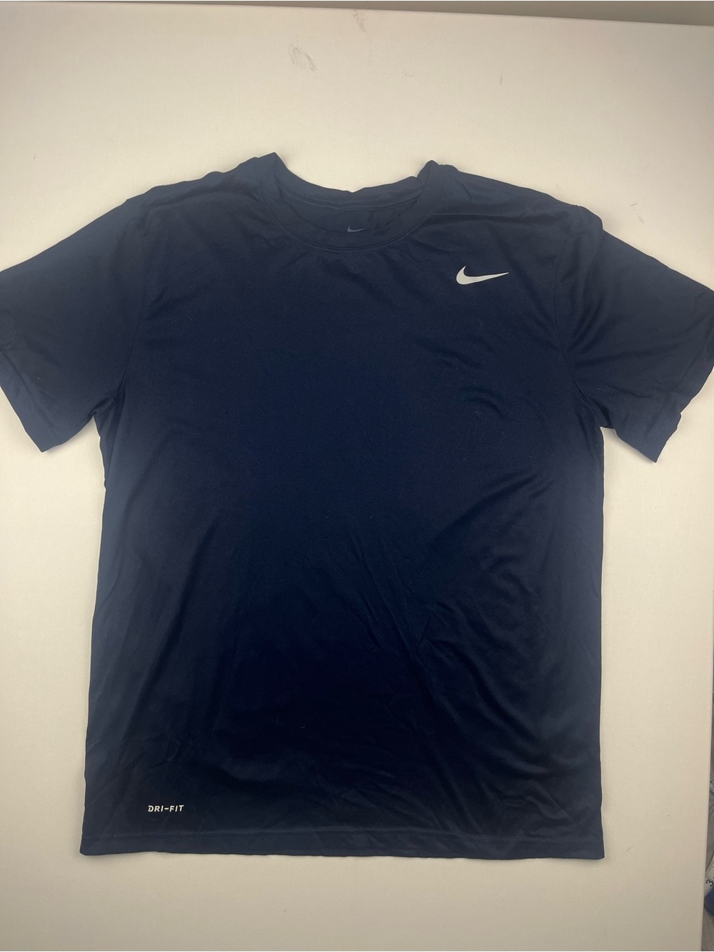 Nike Men’s Dri-FIT Short Sleeve T-Shirt — Navy. Large